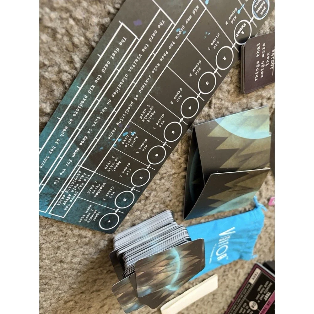 Visitor in Blackwood Grove board game by Resonym, excellent condition